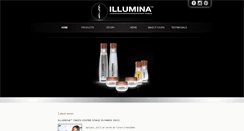 Desktop Screenshot of illuminacosmetics.com